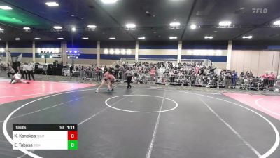 106 lbs Round Of 64 - Kian Kanekoa, Southern Idaho WC vs Elijah Tabasa, Bishop Gorman HS