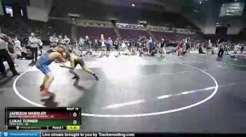 130 lbs Round 5 (10 Team) - Jameson Wheeler, Black Fox Wrestling Academy vs Lukas Turner, Team Utah