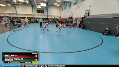 113-114 lbs Round 1 - Giovanni Portales, Greeley West vs Brett Kness, Berthoud