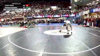 AA - 118 lbs Cons. Semi - Reveles McEwen, Butte vs Wyatt Shull, Helena Capital