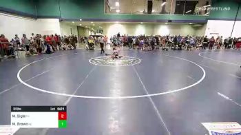 75 lbs Round Of 16 - Cael Muller, PA vs Hayden Seymour, PA