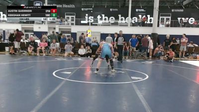 134 lbs Rr Rnd 1 - Austin Guerrieri, Henlopen Hammers - HSC vs Keeghan Hewitt, TNWC Silver Fox - HSC