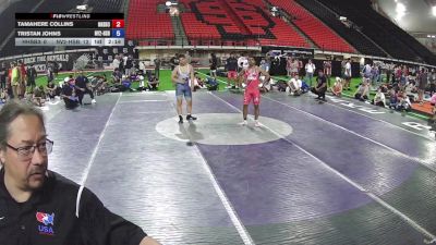 155 lbs Tamahere Collins, Hawaii 3 HS Boys vs Tristan Johns, Nevada 2 HS Boys