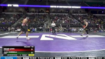 165 lbs: Richie Lewis (Rutgers) vs Alex Marinelli (Iowa)