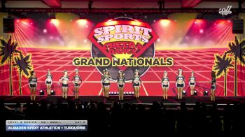 Almaden Spirit Athletics - Turquoise [2026 L2 Senior - D2 - Small Day 3] 2026 Spirit Sports Grand Nationals