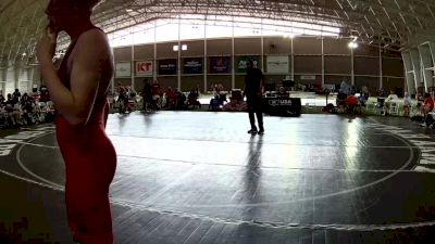 100 lbs Justin Davis, Oklahoma Outlaws Blue vs Luke Walsh, Iowa Red