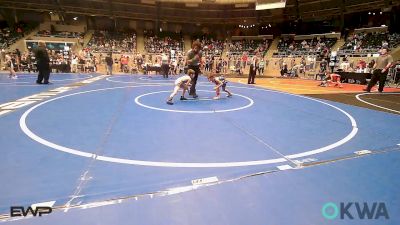 49 lbs Semifinal - Eli Dicus, Raw Wrestling Club vs Jericho Cole, Salina Wrestling Club