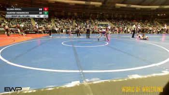 61 lbs Consi Of 32 #2 - Elijah Kroll, RAW Wrestling Club vs Hunter Hendricks, Ark City Takedown