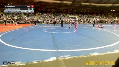 61 lbs Consi Of 32 #2 - Elijah Kroll, RAW Wrestling Club vs Hunter Hendricks, Ark City Takedown