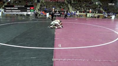 1A-4A 165 Cons. Semi - Brody Frederick, Oak Grove vs David Guthrie, Satsuma