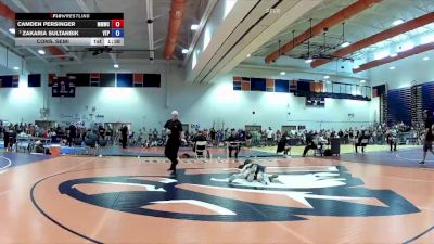 92 lbs Cons. Semi - Camden Persinger, Midlothian Miners Wrestling Cl vs Zakaria Sultanbik, Virginia Team Predator