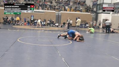 174 lbs Round Of 16 - Alwalid Bourkia, Edinboro vs Gunner Cramblett, Air Force
