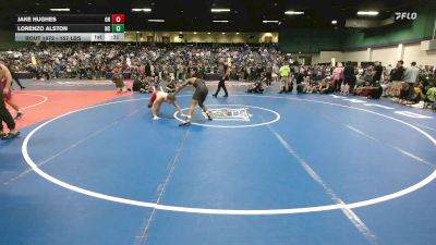 157 lbs Consi Of 8 #1 - Jake Hughes, OH vs Lorenzo Alston, NC