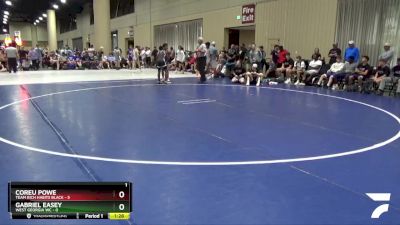 113 lbs 4th Wrestleback (32 Team) - Coreu Powe, Team Rich Habits Black vs Gabriel Easey, West Georgia WC