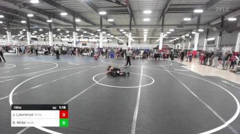 78 lbs Round Of 16 - Julian Lawrence, Redwave WC vs Blake Miller, Bear Wrestling Club