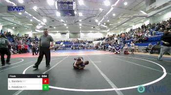 60 lbs Final - Lincoln Sanders, Sallisaw Takedown Club vs Lorenzo Hawkins, Tulsa Blue T Panthers