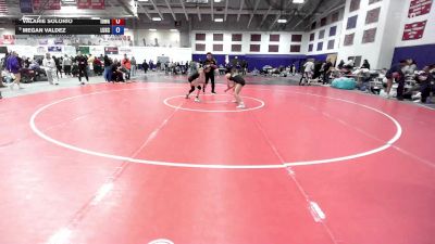 103 lbs Champ. Round 3 - Megan Valdez, Lindenwood University vs Valarie Solorio, Iowa