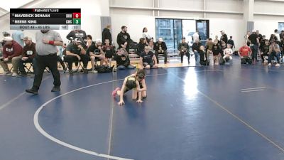 45 lbs Quarters - Maverick DeHaan, Shootbox Rigby vs Reese King, Crater Mat Club