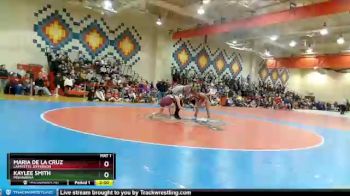 120 lbs Quarterfinal - Maria De La Cruz, Lafayette Jefferson vs Kaylee Smith, Mishawaka