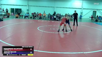 136 lbs Placement Matches (8 Team) - Muhammad Najafzade, Arkansas vs Sigmar Solaas, Texas Gold