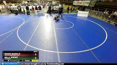 120+ Round 2 - Bella Jimenez, California vs Ramon Ibarra Iii, Granite Wrestling Club