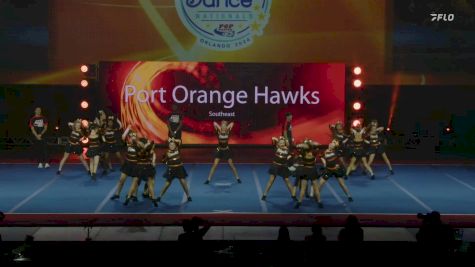 Southeast - Port Orange Hawks [2024 East Coast Pop Warner Show Cheer 2 Jr. Varsity Large Monday] 2024 Pop Warner National Cheer & Dance Championship