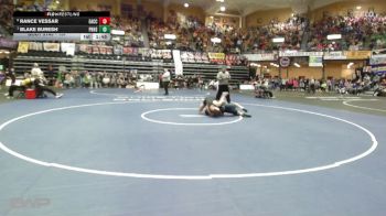 157 lbs Quarterfinal - Blake Buresh, Phillipsburg HS vs Rance Vessar, Effingham-Atchison Co Community HS