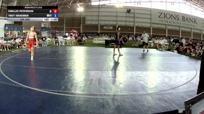 106 lbs Emillio Peterson, Idaho vs Trey Kraemer, Minnesota Blue