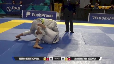 Charles Matthew McDonald vs Rodrigo Benedito Caporal 2025 Pan Jiu Jitsu IBJJF Championship