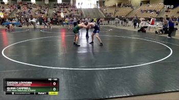 145 lbs Champ. Round 1 - Zaydon Lovvorn, Warren County Pioneers vs Quinn Campbell, Irish Pride Wrestling Academy
