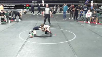 50 lbs Consolation - Eddie Burbank, Yale Street vs Parker Sauer, All I See Is Gold Academy