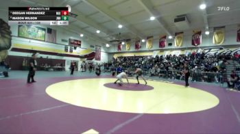 138 lbs 1st Place Match - Deegan Hernandez, King, Martin Luther vs Mason Wilson, JW North