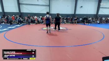 190 lbs Champ. Round 1 - Elijah Fleck, Team Scorpion Wrestling Club vs Adam Bayne, NWWC