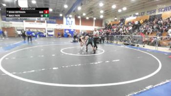 106 lbs Cons. Round 1 - Max Fate, Edison vs Evan Estrada, San Gorgonio