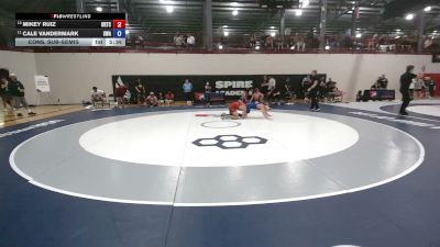 57 kg Cons. Sub-semis - Mikey Ruiz, Oklahoma Regional Training Center vs Cale Vandermark, Sebolt Wrestling Academy