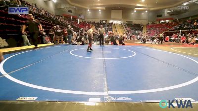 Round Of 16 - Rogen Bradsher, Barnsdall Youth Wrestling vs Blazyn Welch, Independent