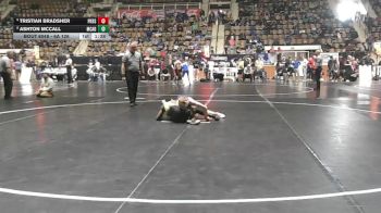 6A 126 lbs Champ. Round 1 - Tristian Bradsher, Pike Road School vs Ashton Mccall, Mcadory