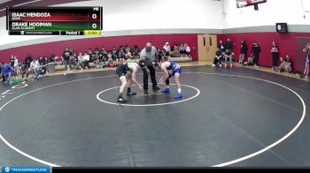 120 lbs Champ. Round 2 - Drake Hooiman, SLAM Academy vs Isaac Mendoza, Basic