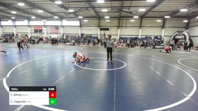 65 lbs Consi Of 4 - Treagen White, Mancos Bluejays vs Charlie Zagorski, Pikes Peak Warriors