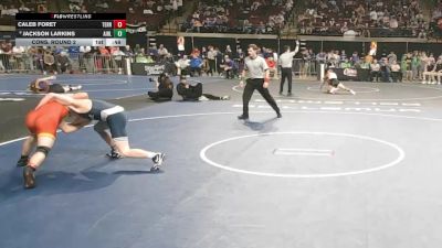 D 1 126 lbs Cons. Round 2 - Jackson Larkins, Airline vs Caleb Foret, Terrebonne