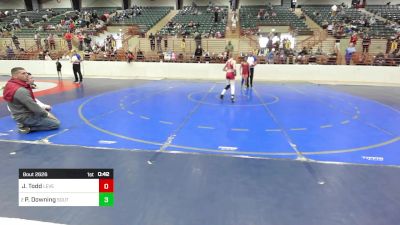 84 lbs Semifinal - Jaxon Todd, Level Up Wrestling Center vs Paxton Downing, South Paulding Junior Spartans Wrestling Club