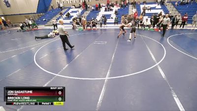 145 lbs 1st Place Match - Jon Sagastume, Westlake vs Breckin Long, Lone Peak Youth Wrestling