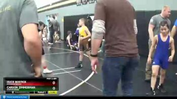 80 lbs 3rd Place Match - Carson Zimmerman, Kenton Ridge vs Huck Bostick, Mechanicsburg