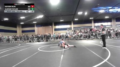102 lbs Quarterfinal - Hayden Blue, Reign WC vs Alistair Taylor, Spring Hills WC