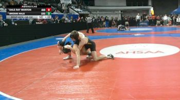 5A 150 lbs Semifinal - Brodie Hale, Corner vs Dale Ray Morton, Arab