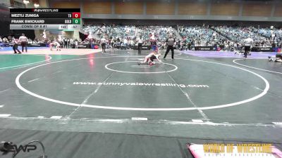 49 lbs Consi Of 8 #1 - Meztli Zuniga, Team Aggression vs Frank Swickard, Gold Rush Wrestling Academy