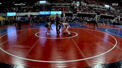 98 lbs Champ. Round 1 - Liam Krings, Conrad Wrestling Club vs Chance Bixby, Colstrip Wrestling Club