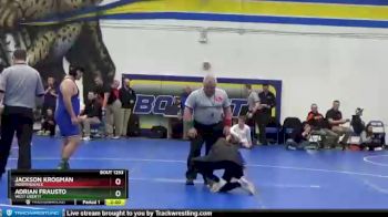 Round 3 - Jackson Krogman, Independence vs Adrian Frausto, West Liberty