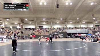 A 132 lbs 1st Place Match - JoJo Uhorchuk, Signal Mountain High School vs Tyson Flavin, Soddy Daisy High School