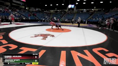 6A-144 lbs Cons. Round 2 - Jonovan Wyatt, Wichita-Heights vs Gabriel Aguilera, Dodge City